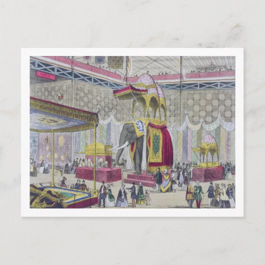 1851素晴らし年：インディアン部 ポストカード (正面)