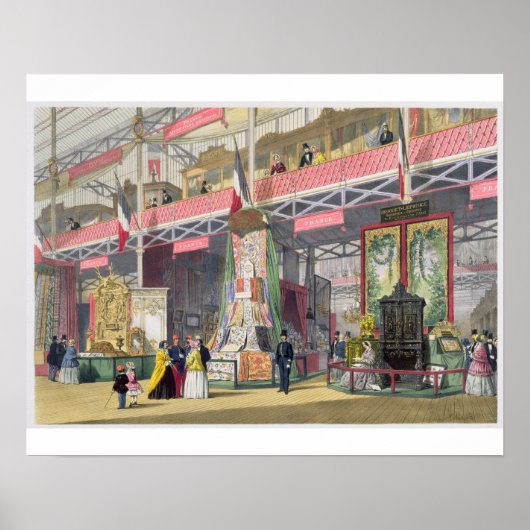 1851素晴らし年：フランスNo.1ファの展示 ポスター (正面)