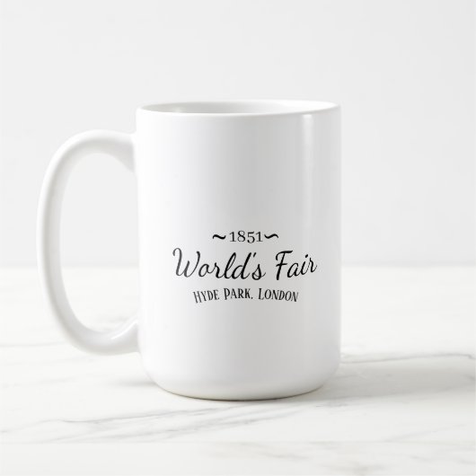 1851 Victorian Commemorative Mug - Gift コーヒーマグカップ (左)