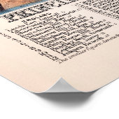 1852年のイギリス諸島の主な領有 ポスター (角)