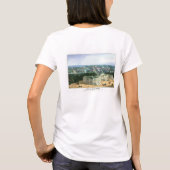 1852年 カラー・リソグラフ - ワシントンの眺め Tシャツ (裏面)