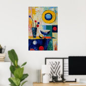 1853夢のような流れ ポスター (ホームオフィス)