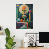 1854夢のような流れ ポスター (ホームオフィス)