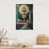 1854夢のような流れ ポスター (キッチン)