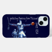 1854年保護以来ミズーリから来たアメリカ Case-Mate iPhoneケース (裏面 (横))