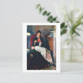 1854年～5年のイギリスの暖炉 ポストカード (スタンド正面)