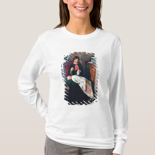 1854-5年の英国の炉辺 Tシャツ (正面)