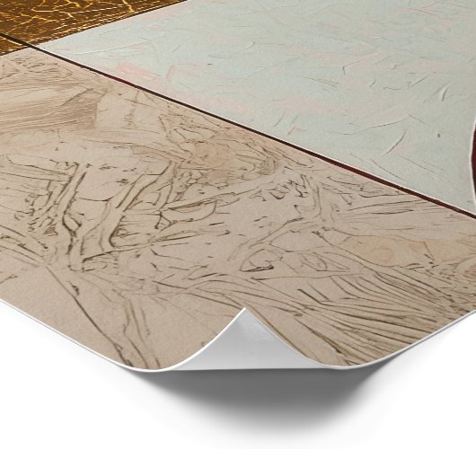 1855夢のような流れ ポスター (角)