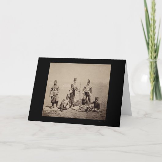 1855年の武器の積み上げクリミア戦争 カード (正面)