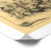 1855年イギリス帝国 ポスター (角)