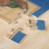 1856コロンバス・ドリューによるフロリダ州の地図 ジグソーパズル (側面)