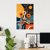 1856夢のような流れ ポスター (ホームオフィス)