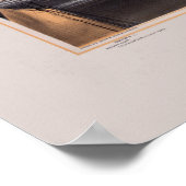 1856年ニューヨーク市上空 ポスター (角)