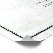 1856年フロリダの地図 ポスター (角)