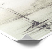 1856年～57年、ディープの古い「ルポレット」クォーター ポスター (角)