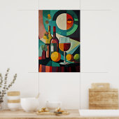 1857夢のような流れ ポスター (キッチン)