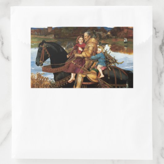 1857年にジョン・ミラリスによってフォードC.でサー・イスンブラス 長方形シール (バッグ)