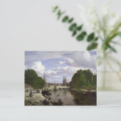 1857年クインパー港 ポストカード (スタンド正面)