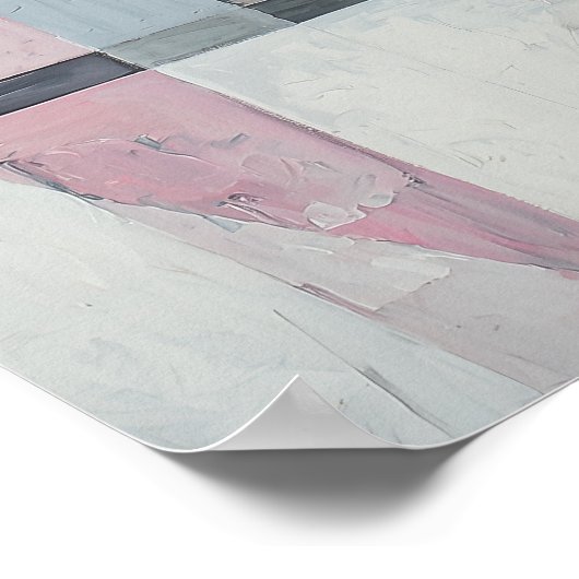 1858夢のような流れ ポスター (角)