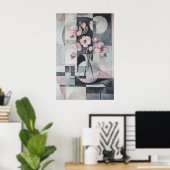 1858夢のような流れ ポスター (ホームオフィス)