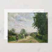 1858年～59年のセーブルへの道 ポストカード (正面/裏面)