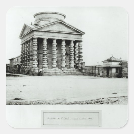 1858年～78年パリのバリーレデエトワール スクエアシール (正面)