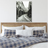 1858年～78年、パリ市通過龍 キャンバスプリント (インサイチュ (寝室))