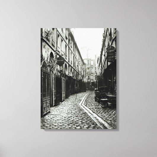 1858年～78年、パリ市通過龍 キャンバスプリント (正面)