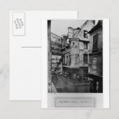 〒1858-781パリ市通ヴィエユデュテンプル ポストカード (正面/裏面)