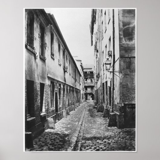 〒1858-788パリ市通りデュファー・ムーラン ポスター (正面)