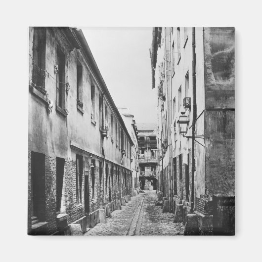 〒1858-788パリ市通りデュファー・ムーラン マグネット (正面)