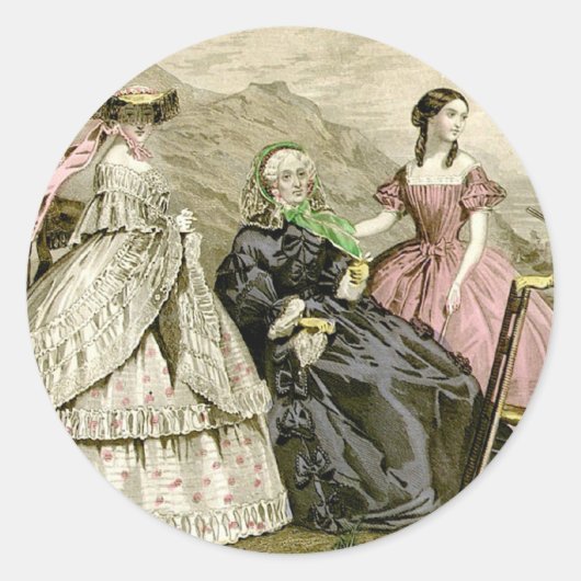 1859ファッション ラウンドシール (正面)