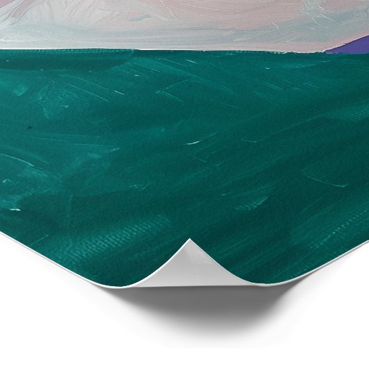 1859夢のような流れ ポスター (角)