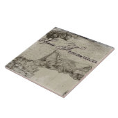 1859年のサンフランシスコ湾の地図 タイル (側面)