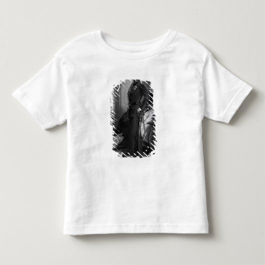 1859年の後絵画のアルバート王子 トドラーTシャツ (正面)