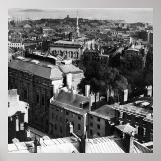 1859年ボストン南向き ポスター