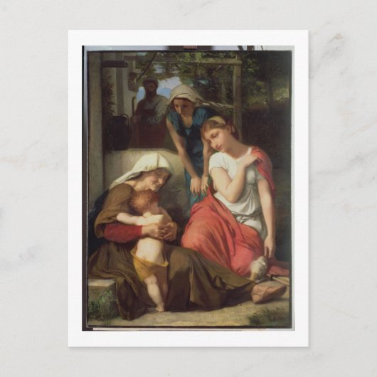 1859年ルースとナオミ(キャンバス油) ポストカード (正面)