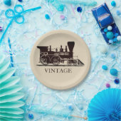 1859年蒸気列車 ペーパープレート (パーティー)