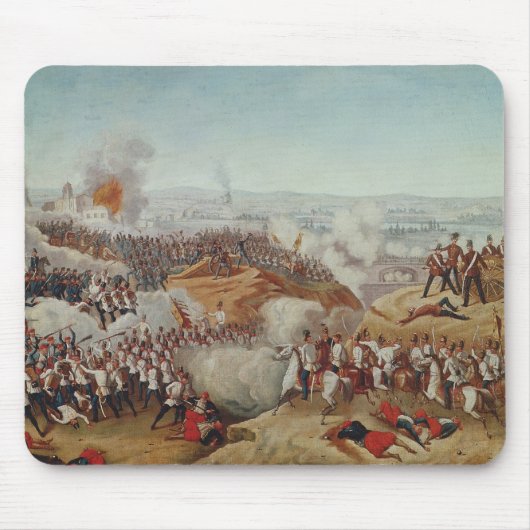 、1859年6月4日マジェンタの戦い、c.1859 マウスパッド (正面)
