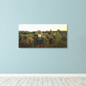 1859年、グリーナーズに寄港 キャンバスプリント (インサイチュ (ウッドフロア))