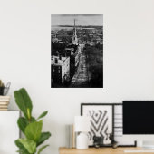 1859年：ボストンを州ハウスから眺める ポスター (ホームオフィス)