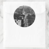 1859年：ボストンを州ハウスから眺める ラウンドシール (バッグ)