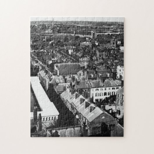 1859年:  ボストン、マサチューセッツ市 ジグソーパズル (縦)