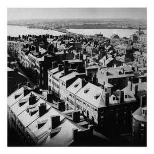 1859年: ボストン、マサチューセッツ市 ポスター