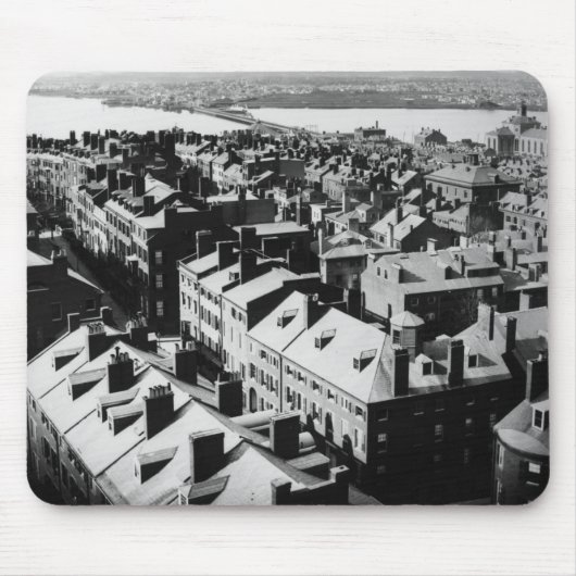 1859年: ボストン、マサチューセッツ市 マウスパッド (正面)