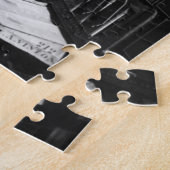 1859年:  ワシントン州の通りの交通そして店 ジグソーパズル (側面)