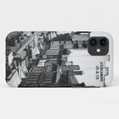 1859年: ワシントン州の通りの交通そして店 Case-Mate iPhoneケース (裏面(横))