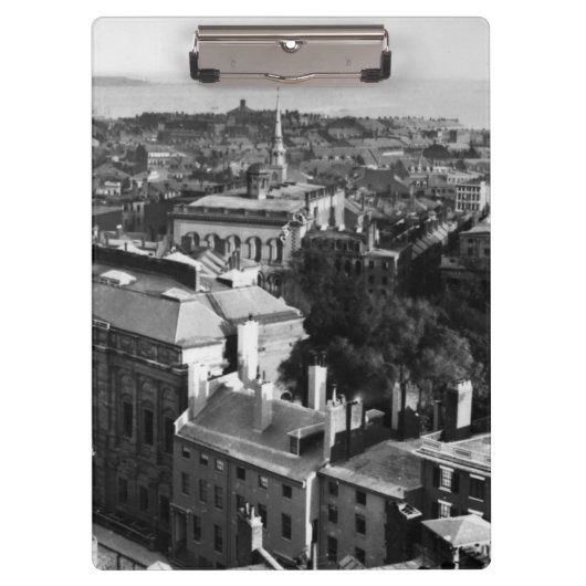 1859年:  見る南ボストンの眺め クリップボード (正面)