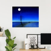 #186神を待って… ポスター (ホームオフィス)