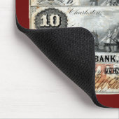 1860サウスカロライナ10ドル紙幣 マウスパッド (コーナー)